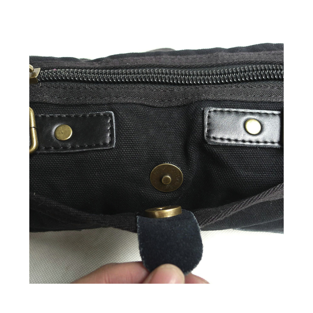 *Clearance* Canvas Waist Fanny Pack C83GRN - Picture 5 of 8